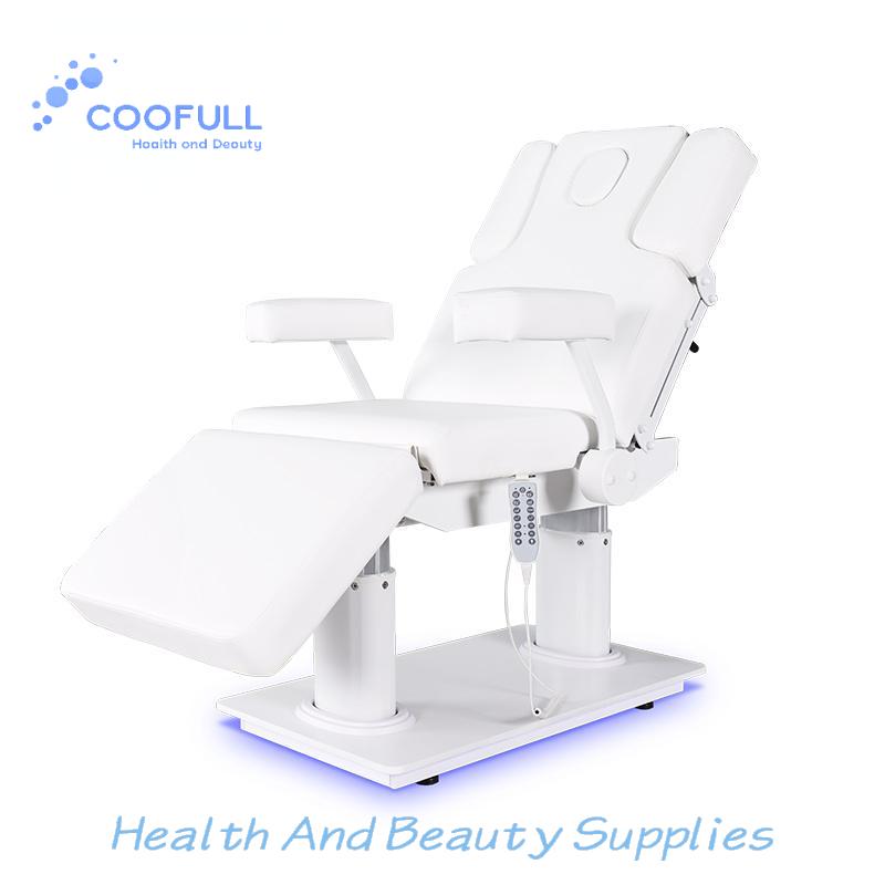Wellness Spa And Salon - سرير تدليك كهربائي قابل للتعديل من
