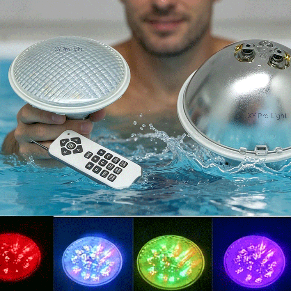 Xy Spa & Wellness - PAR56 18W 25W RGB مصابيح LED