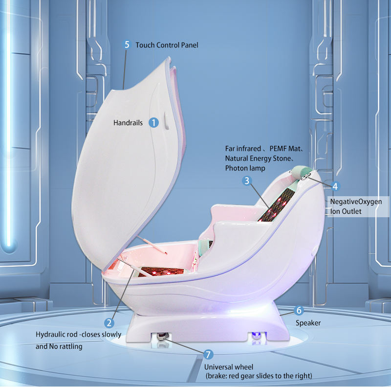 Wellness Spa And Salon - كبسولة سبا بالأشعة تحت الحمراء البعيدة،