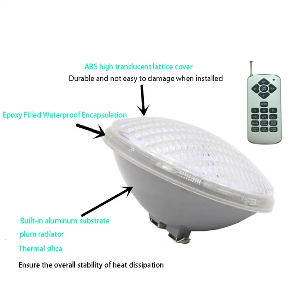 أضواء LED تحت الماء بقوة 18 وا - مراجعة Xy Spa & Wellness وسعره